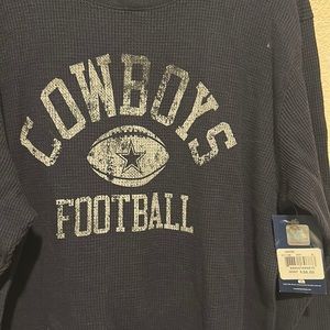 Dallas cowboys waffle long sleeve tshirt